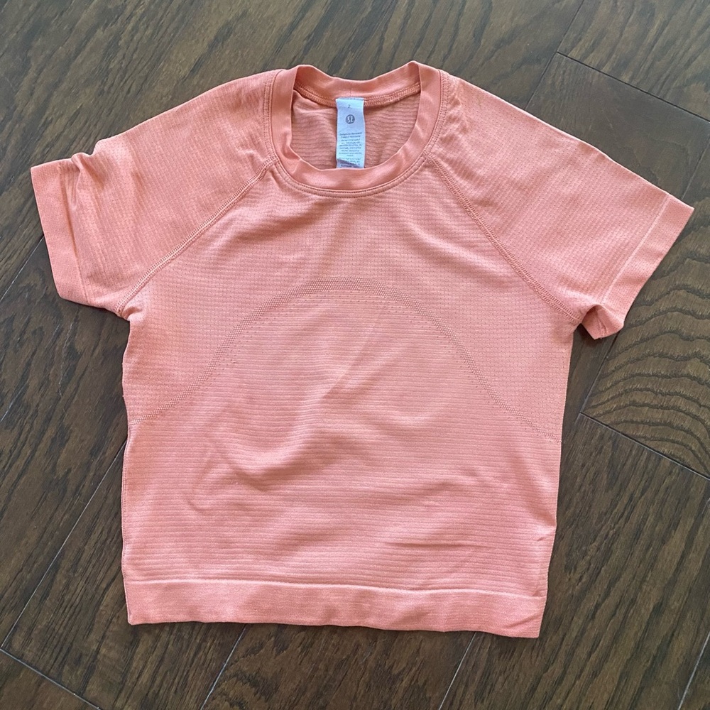 Lululemon Athletica Tangerine Tee